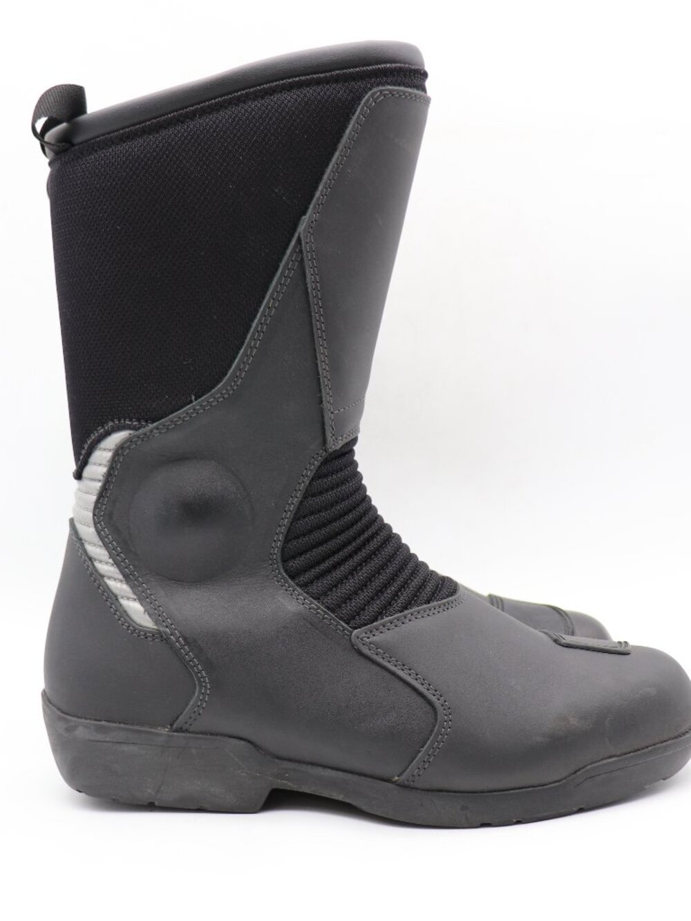 BMW Motorrad All Around Motorcycle Boots Men's Size 8.5 Black Leather